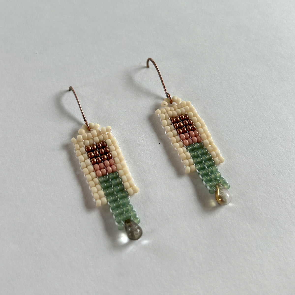 Colorblock Dangle Earrings