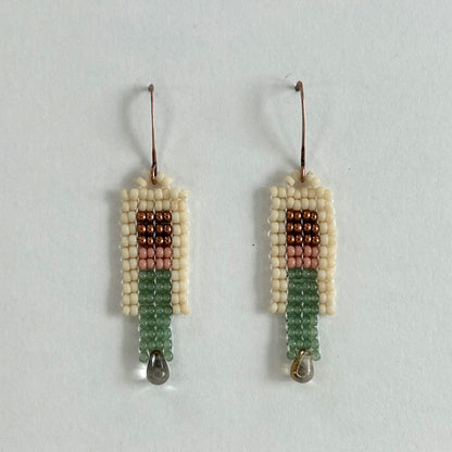Colorblock Dangle Earrings