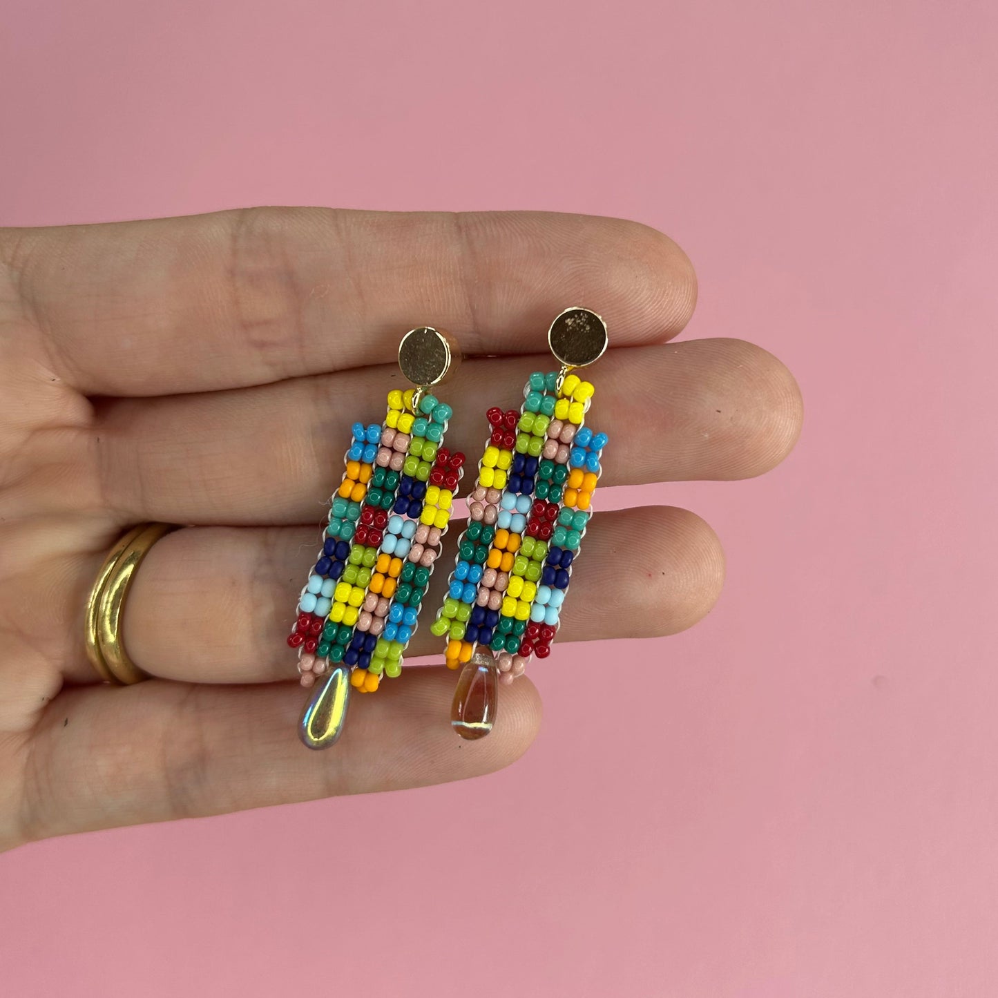 Mosaic Earrings // No. 011